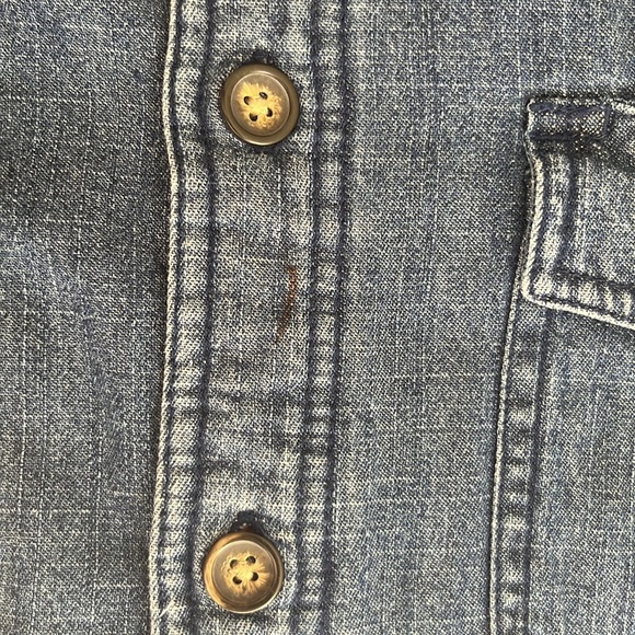 *SOLD* Denim fleece lined jacket - Picture 7 of 8